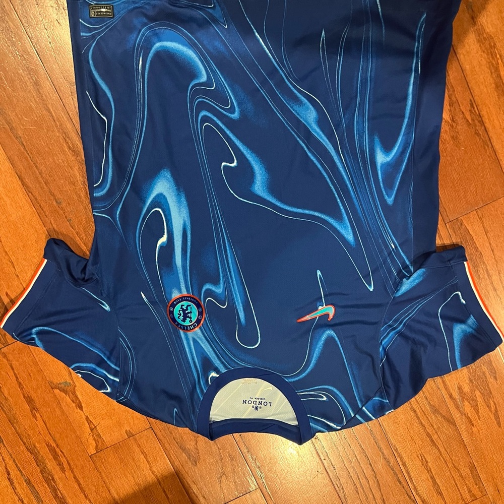 Nike Men's Blue Swim Shirt